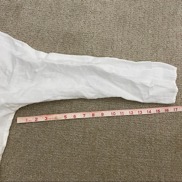 CP Shades Sausalito PURE IRISH LINEN White Shirt - Picture 9 of 9